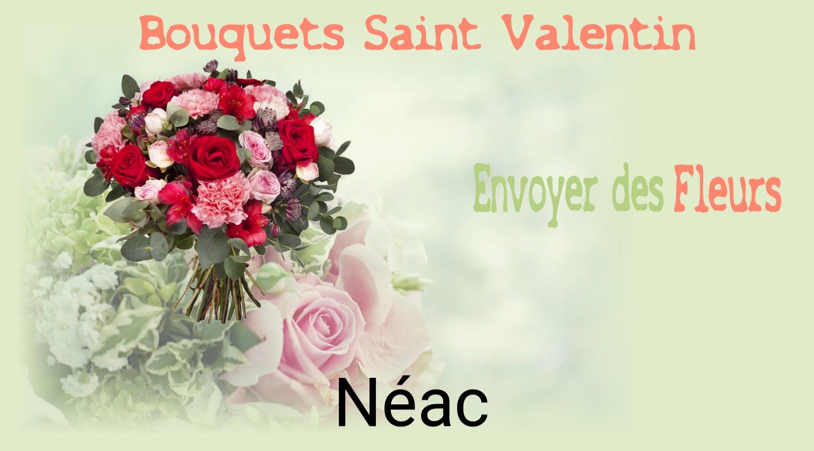 Roses de Saint-Valentin livrées à Néac